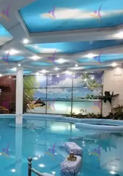 ساخت استخر در صومعه‌ سرا